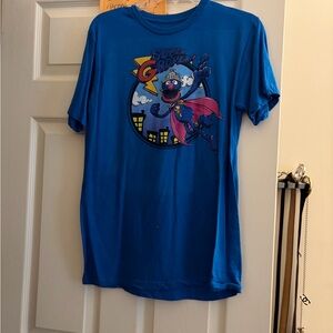 Blue Super Grover Short Sleeve Tee